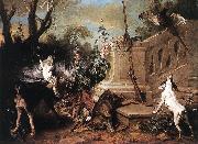 OUDRY, Jean-Baptiste Dead Roe ag Sweden oil painting artist